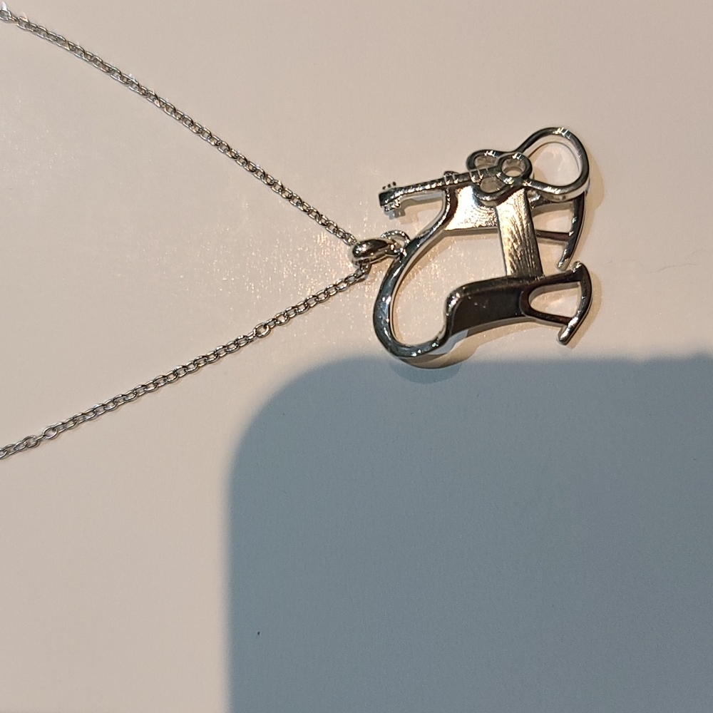 NWT. Blue Chair 925 silver pendant - Picture 2 of 4